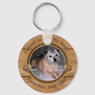 Custom Pet Memorial Keychains Your Photo and Text