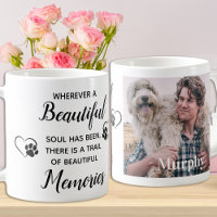 Custom Pet Memorial Pet Loss Sympathy Dog Photo