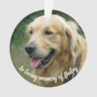 Custom pet memorial photo keepsake | loving memory