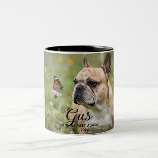Custom Pet Memorial Two-Tone Coffee Mug