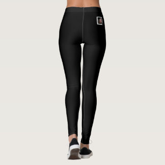 Custom Pet Mom Cat Lover Activewear Sports Black  Leggings
