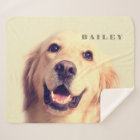 Custom Pet Name Typography and Photo