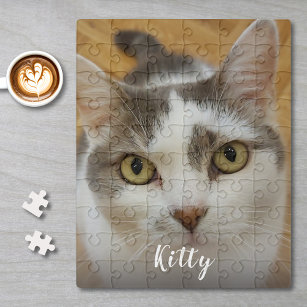 Custom Pet or Family Photo Personalized Jigsaw Puzzle