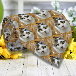 Custom Pet or Family Photo Personalized Tie