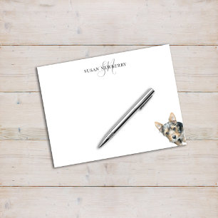 Custom Pet Personalized Large Notepad