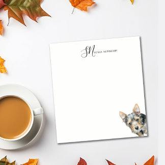 Custom Pet Personalized Notepad