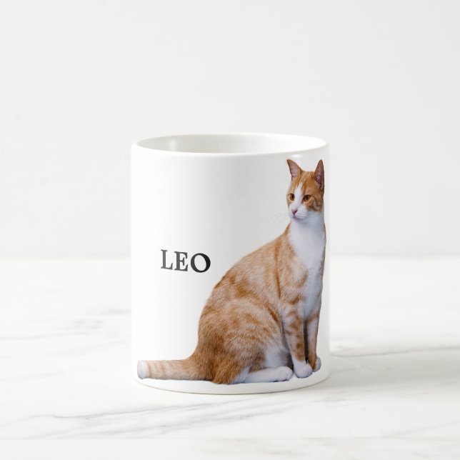 Custom Pet Personalized Photo Coffee Mug (Center)