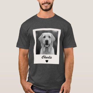 Custom Pet Photo And Name Shirt, Personalized  Pet T-Shirt