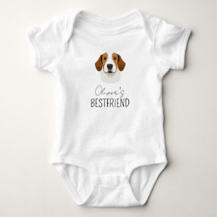 Custom Pet Photo Baby Bodysuit Personalized Infant