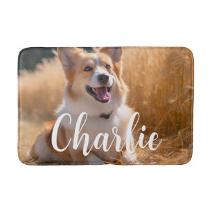 Custom Pet Photo Bath Mat