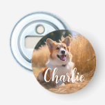 Custom Pet Photo Bottle Opener<br><div class="desc">Turn your favourite photo into a unique, personalized gift! Use a family picture, a cute pet photo, or any image you love to create something special. Perfect for holidays or any occasion, these gifts are sure to make your loved ones smile. Note: The photo shown is just an example. Please...</div>