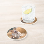 Custom Pet Photo Coaster<br><div class="desc">Turn your favourite photo into a unique, personalized gift! Use a family picture, a cute pet photo, or any image you love to create something special. Perfect for holidays or any occasion, these gifts are sure to make your loved ones smile. Note: The photo shown is just an example. Please...</div>