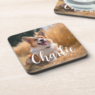 Custom Pet Photo Coaster