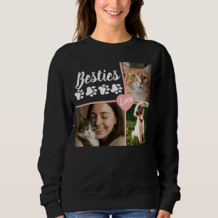 Custom Pet Photo Collage Sweatshirt