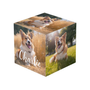 Custom Pet Photo Cube