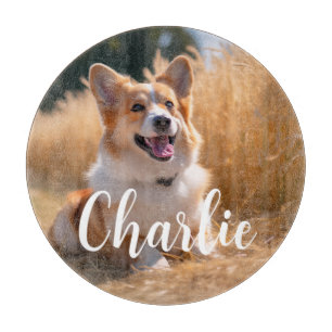 Custom Pet Photo Cutting Board