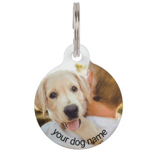 Custom Pet Photo Dog Lover Keepsake Pet Tag