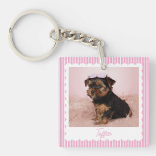 Custom Pet Photo Keychain