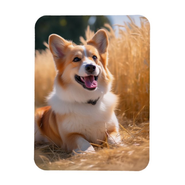 Custom Pet Photo Magnet (Vertical)