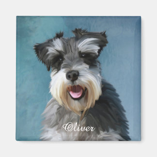 Custom Pet Photo Magnet