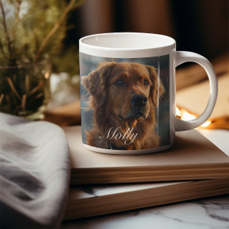 Custom Pet Photo Mug – Personalized Coffee Cup