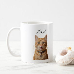 Custom Pet Photo Mug with Personalized Name