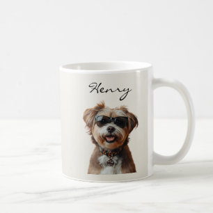 Custom Pet Photo Mug with Personalized Name