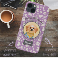 Custom Pet Photo & Name Phone Case - Unique Gift