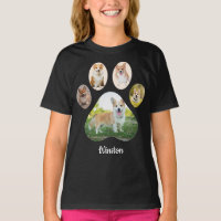 Custom Pet Photo Paw Print Collage