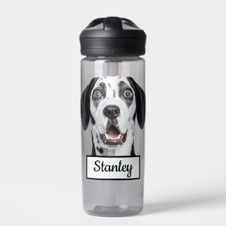 Custom Pet Photo | Personalized name Water Bottle