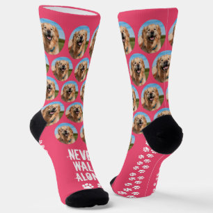 Custom Pet Photo Personalized Unique Dog Socks
