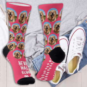Custom Pet Photo Personalized Unique Dog Socks