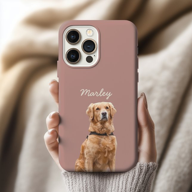 Custom Pet Photo Phone Case Gift for Pet Lovers (Personalized Dog and Cat Phone Case for Owners, Custom Pet iPhone Case Gift for Best Kids & Adults)