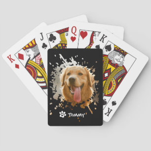 Custom Pet Photo Playing Cards with Name – Persona