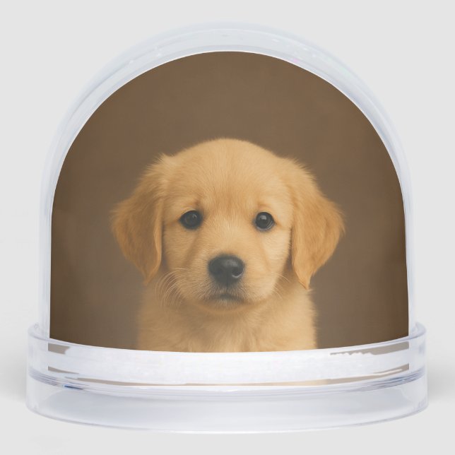 Custom pet photo Snow Globe (Front)