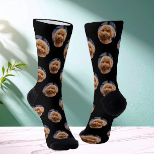Custom Pet Photo Socks Personalized Pet Face