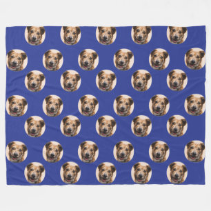 Custom Pet Photo Throw Blanket