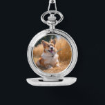 Custom Pet Photo Watch<br><div class="desc">Turn your favourite photo into a unique, personalized gift! Use a family picture, a cute pet photo, or any image you love to create something special. Perfect for holidays or any occasion, these gifts are sure to make your loved ones smile. Note: The photo shown is just an example. Please...</div>
