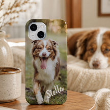 Custom Pet Photo with Personalized Name