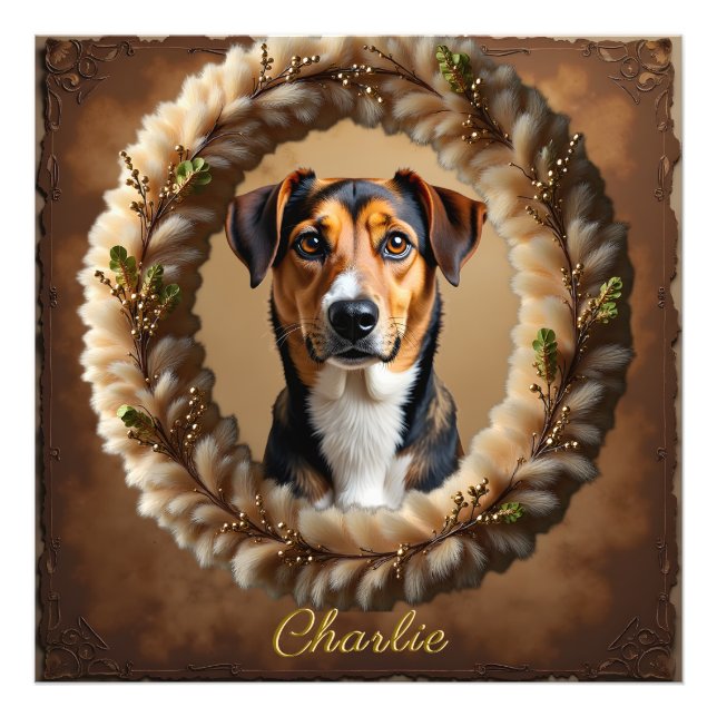 Custom Pet Portrait – Just Upload a Simple Photo (Devant)
