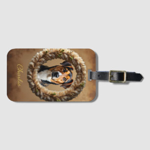 Custom Pet Portrait – Just Upload a Simple Photo Luggage Tag