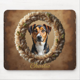 Custom Pet Portrait – Just Upload a Simple Photo Mouse Pad