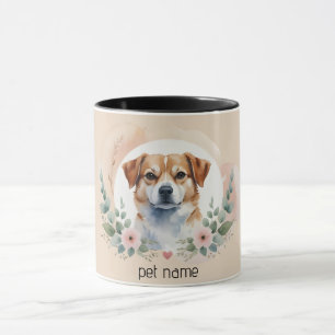 Custom Pet Portrait Mug – Personalized Dog or Cat 
