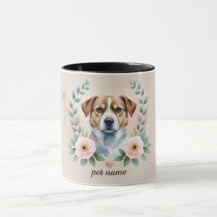 Custom Pet Portrait Mug – Personalized Dog or Cat