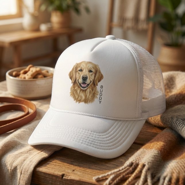 Custom Pet Portrait Personalized Hat (Your Favorite Pet, Your New Hat)