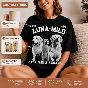 Custom Pet Portrait Shirt Personalized Vintage 90s