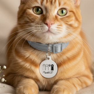 Custom Pet Tag Dog Cat | I’m Lost Call My Mom