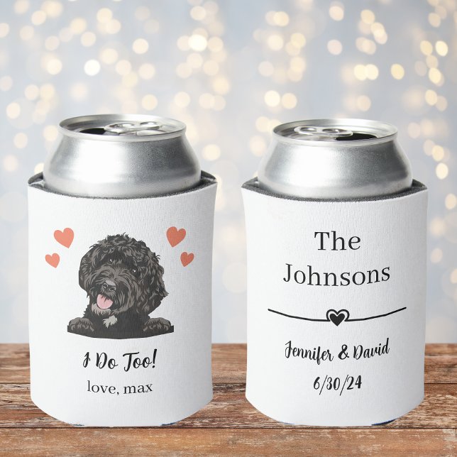 Custom Pet Wedding Can Cooler (Creator Uploaded)
