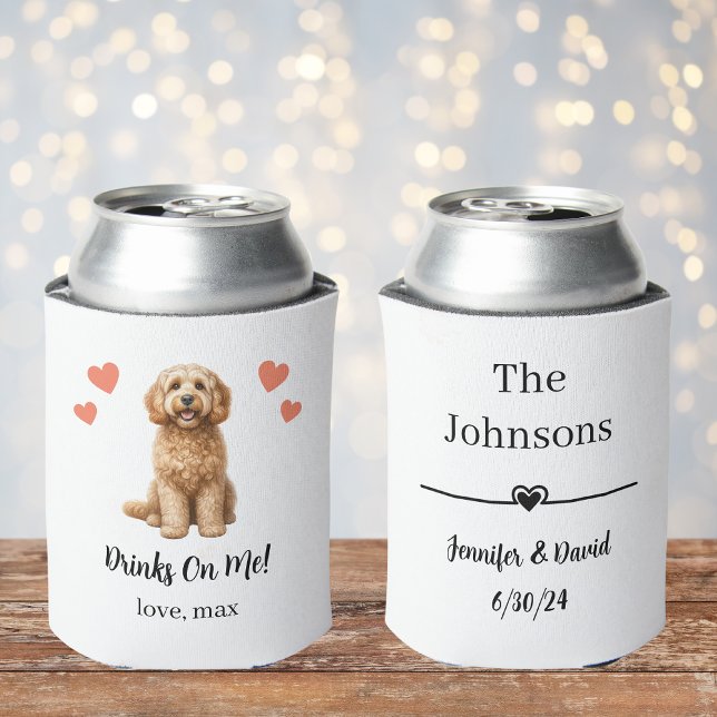 Custom Pet Wedding Can Cooler (Creator Uploaded)