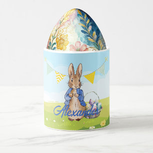 Custom Peter the rabbit Easter egg basket Coffee Mug